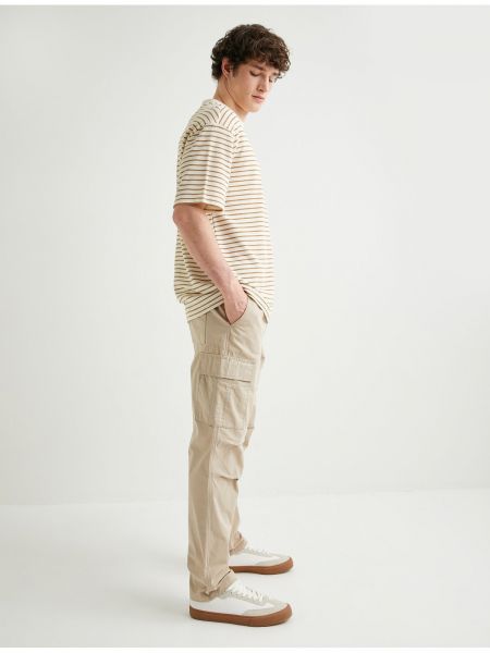 „cargo“ stiliaus kelnės su kišenėmis Koton