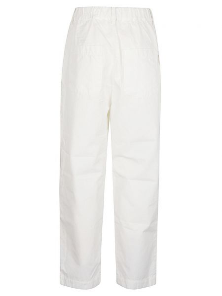 Pantaloni di cotone Sarahwear bianco