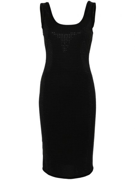 Vakarinė suknelė Versace Jeans Couture juoda