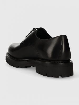 Kožené polobotky Vagabond Shoemakers černé