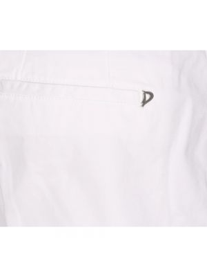 Pantalones cortos con cremallera Dondup blanco