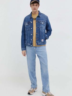 Kurtka jeansowa Tommy Jeans niebieska