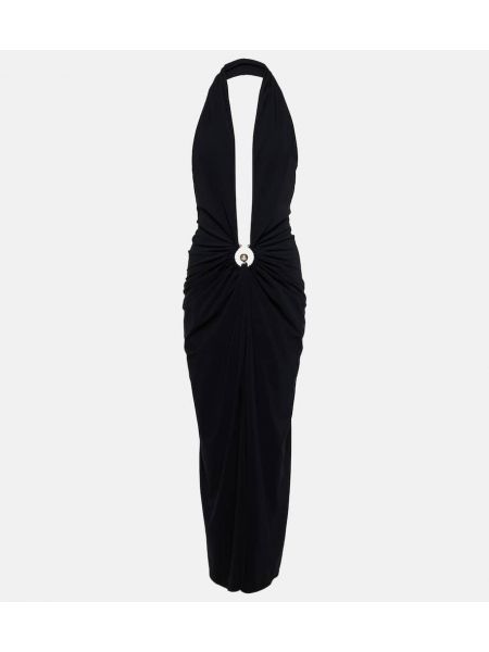 Μίντι φόρεμα Christopher Esber μαύρο