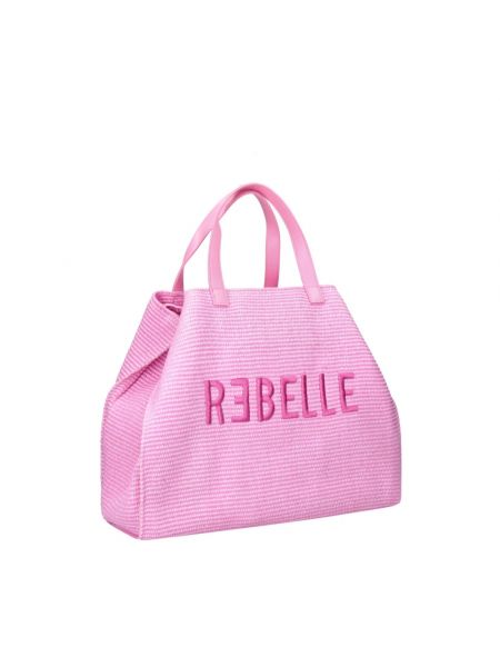 Bolso shopper Rebelle rosa