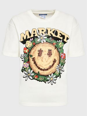 Тениска Market бяло