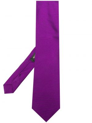 Corbata con bordado Etro violeta