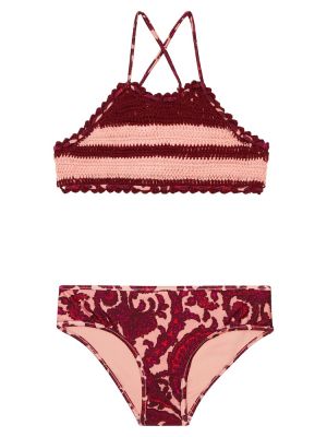 Bikinit tytöille Zimmermann Kids pinkki