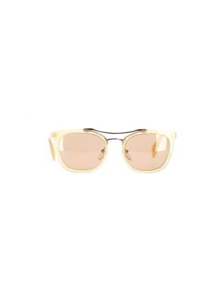 Retro sonnenbrille Prada Vintage beige