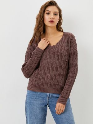 Пуловер Abricot коричневый