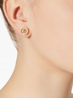 Boucles d'oreilles avec perles Valentino Garavani doré