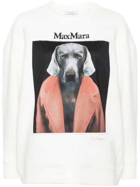 Sweatshirt Max Mara hvid