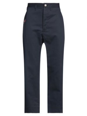 Pantalones de algodón Vivienne Westwood azul