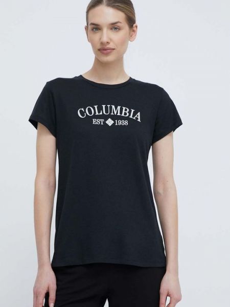Трек футболка Columbia черный