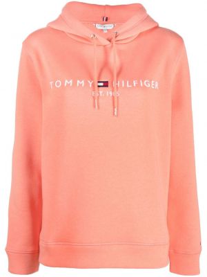 Brodert hettegenser Tommy Hilfiger rosa