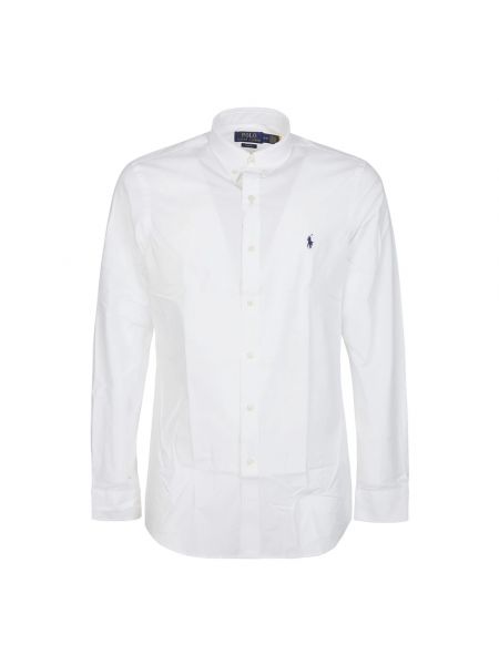 Koszula z długim rękawem sportowa Ralph Lauren biała