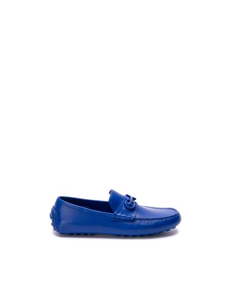 Loafers Salvatore Ferragamo niebieskie