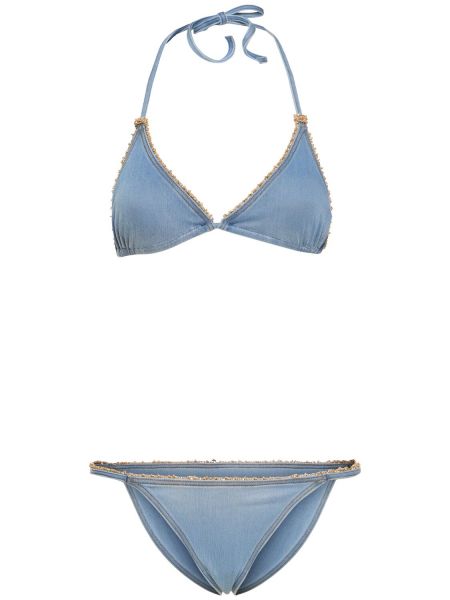 Bikini Ermanno Scervino azul