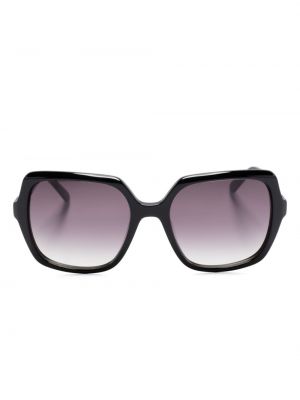 Oversize слънчеви очила Calvin Klein черно