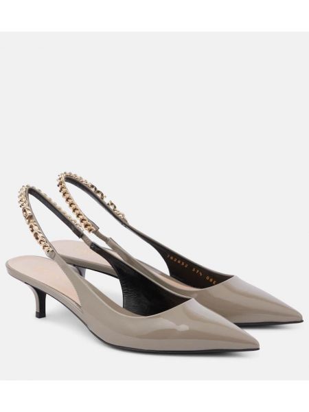 Slingback kiiltonahka nahka avokkaat Gucci