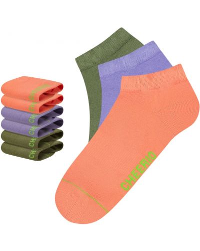 Jednofarebné bavlnené nylonové ponožky Cheerio*