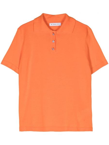 Поло тениска Manuel Ritz оранжево