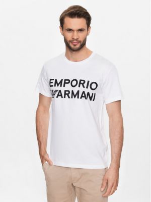 Tricou Emporio Armani alb