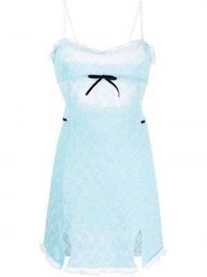 Прозрачна плетена рокля Cormio