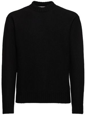 Suéter de lana Jil Sander negro