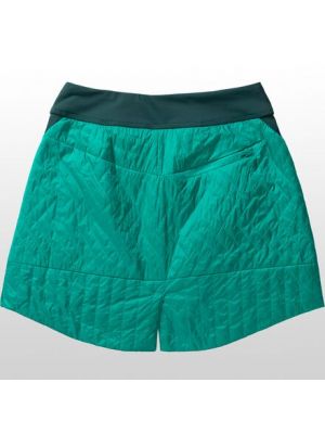 Утепленная юбка мини Mountain Hardwear зеленая