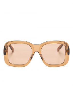 Okulary przeciwsłoneczne Stella Mccartney Eyewear brązowe