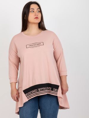 Tunika Fashionhunters ružičasta