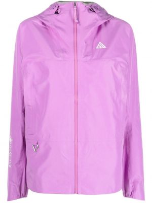 Priliehavá bunda Nike fialová