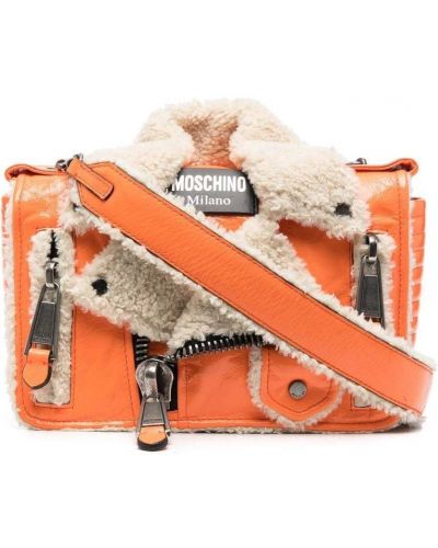 Veske Moschino oransje