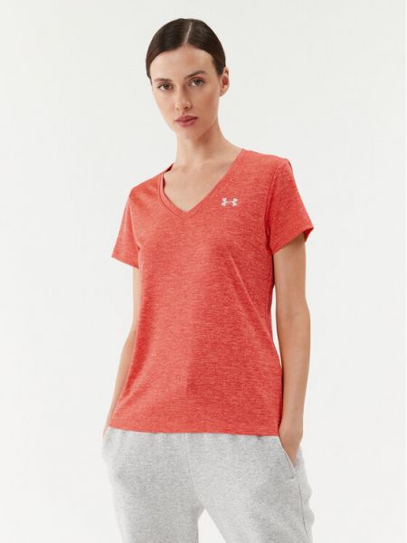 Relaxed топ Under Armour червено