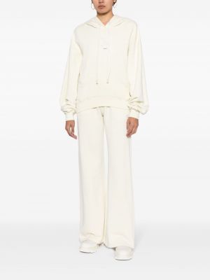 Spodnie sportowe bawełniane Off-white białe