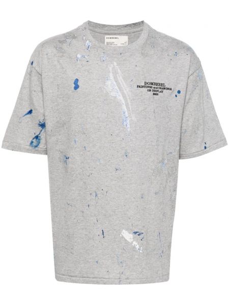 T-shirt en coton Domrebel gris
