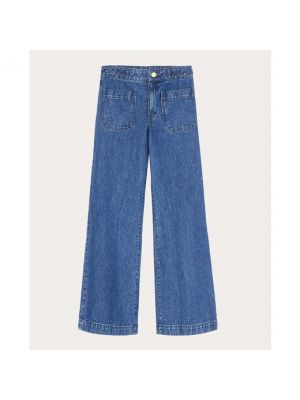 Pantalones de algodón Masscob azul