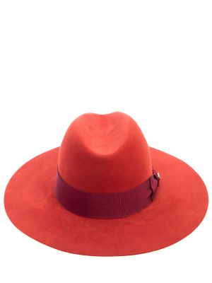 Фетровая шляпа Loro Piana красная