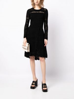 Kleid ausgestellt Prada Pre-owned schwarz