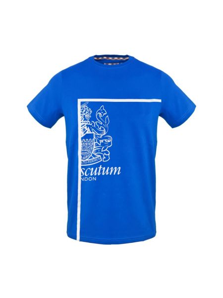 T-shirt Aquascutum blau