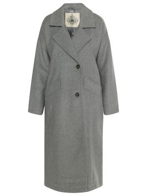 Kabát Dreimaster Vintage sivá