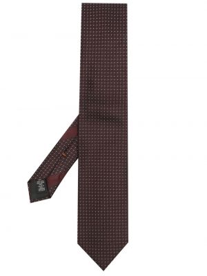 Jacquard selyem nyakkendő Zegna