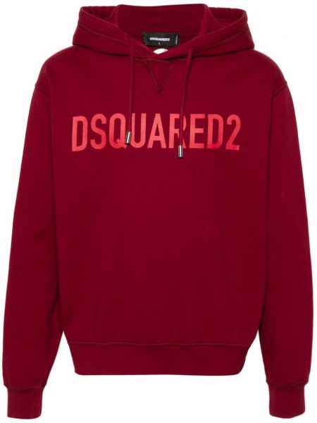 Hættetrøje Dsquared2 rød