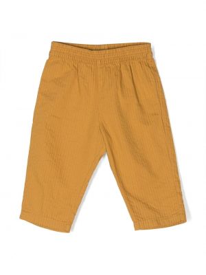 Pantaloni chino a righe Bonton giallo