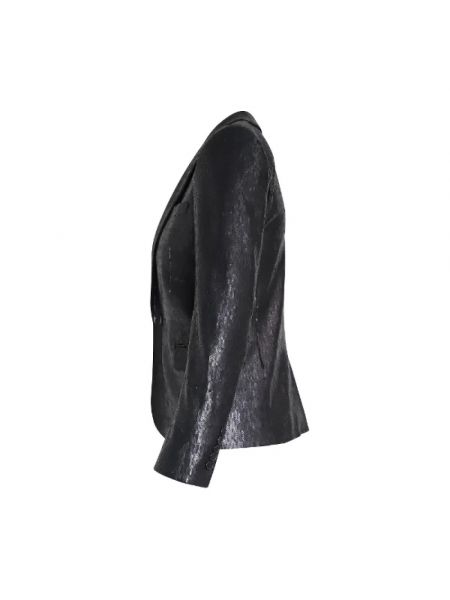 Chaqueta ligera retro Yves Saint Laurent Vintage negro
