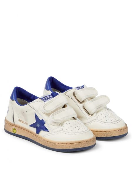 Stjernemønster lær sneakers for gutter Golden Goose Kids