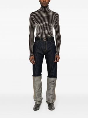 Straight jeans Jean Paul Gaultier blau