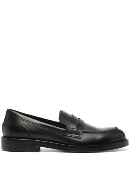 Pantofi loafer din piele Cenere Gb negru