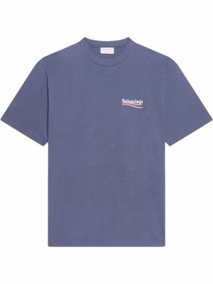 T-shirt mit print Balenciaga grau
