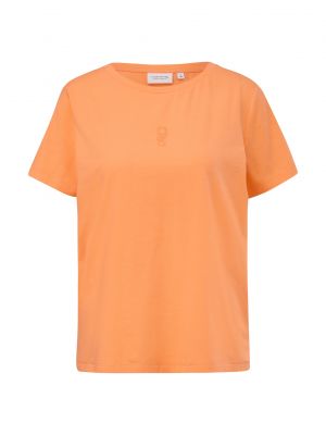 T-shirt Comma Casual Identity orange